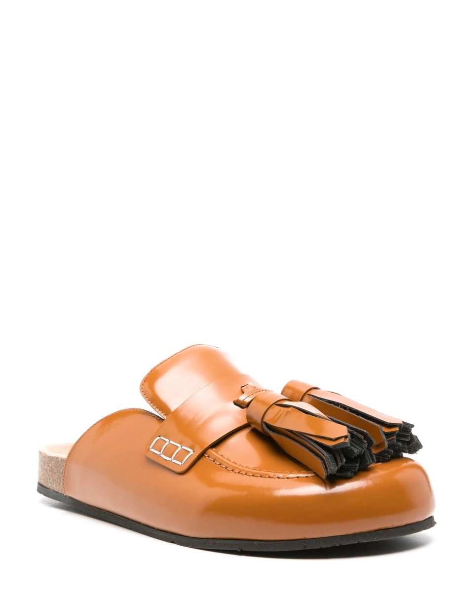 Affordable JW Anderson leather mules tassel Women 0502